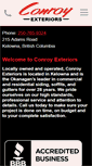 Mobile Screenshot of conroyexteriors.com